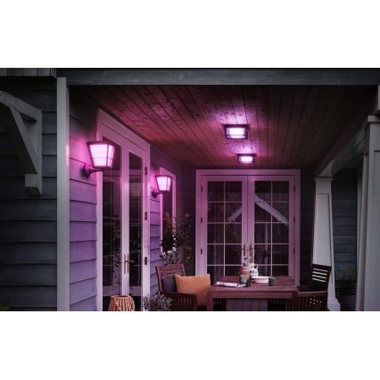 Philips - LED RGBW Dimmable outdoor wall light Hue ECONIC LED/15W/230V IP44