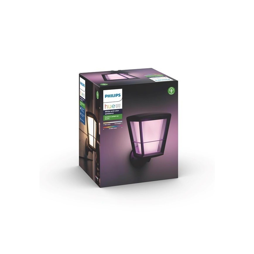 Philips - LED RGBW Dimmable outdoor wall light Hue ECONIC LED/15W/230V IP44