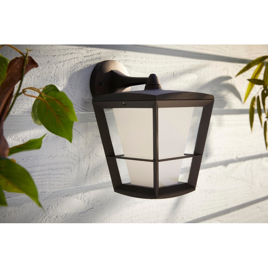 Philips - LED RGBW Dimmable outdoor wall light Hue ECONIC LED/15W/230V 2000-6500K IP44