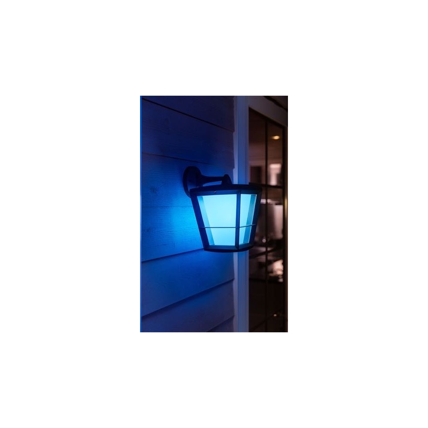 Philips - LED RGBW Dimmable outdoor wall light Hue ECONIC LED/15W/230V 2000-6500K IP44