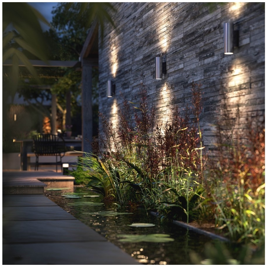 Philips - LED RGBW Dimmable outdoor wall light Hue APPEAR 2xLED/8W/230V IP44