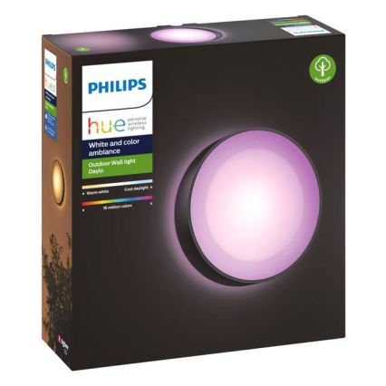 Philips - LED RGBW Dimmable outdoor wall light Hue DAYLO LED/15W/230V 2000-6500K IP44