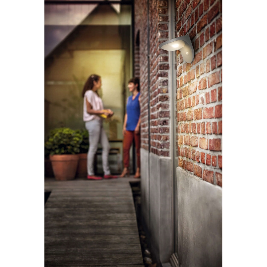 Philips 17808/87/16 - LED solar light with a sensor MYGARDEN DUSK 1xLED/1W/3.7V