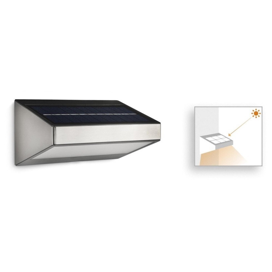 Philips 17810/47/16 - LED Solar lighting MYGARDEN GREENHOUSE 1xLED/1W IP44