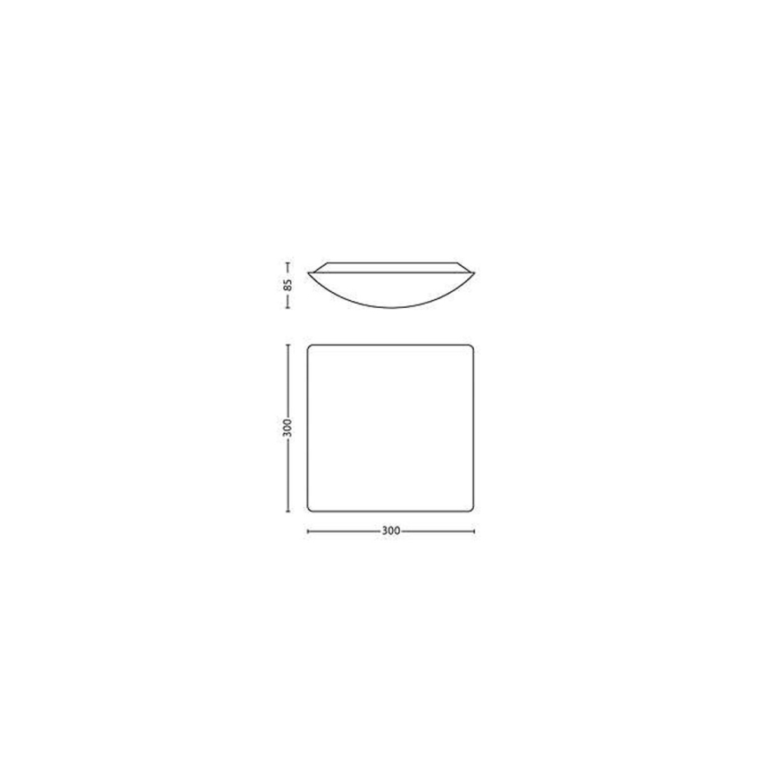 Philips - LED ceiling light 1xLED/17W/230V