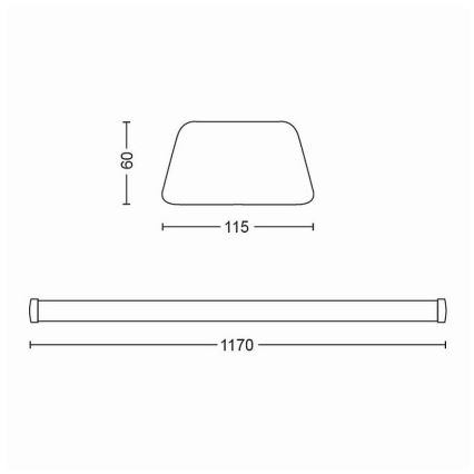Philips - LED Under cabinet light LED/50W/230V 4000K