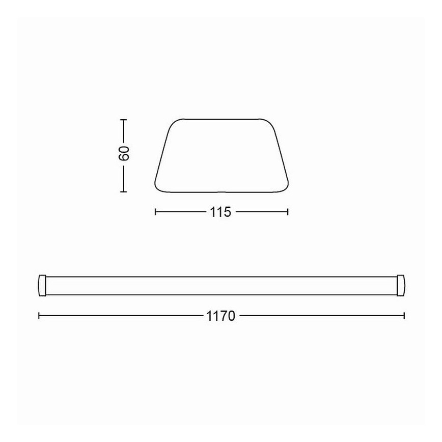 Philips - LED Under cabinet light LED/50W/230V 4000K