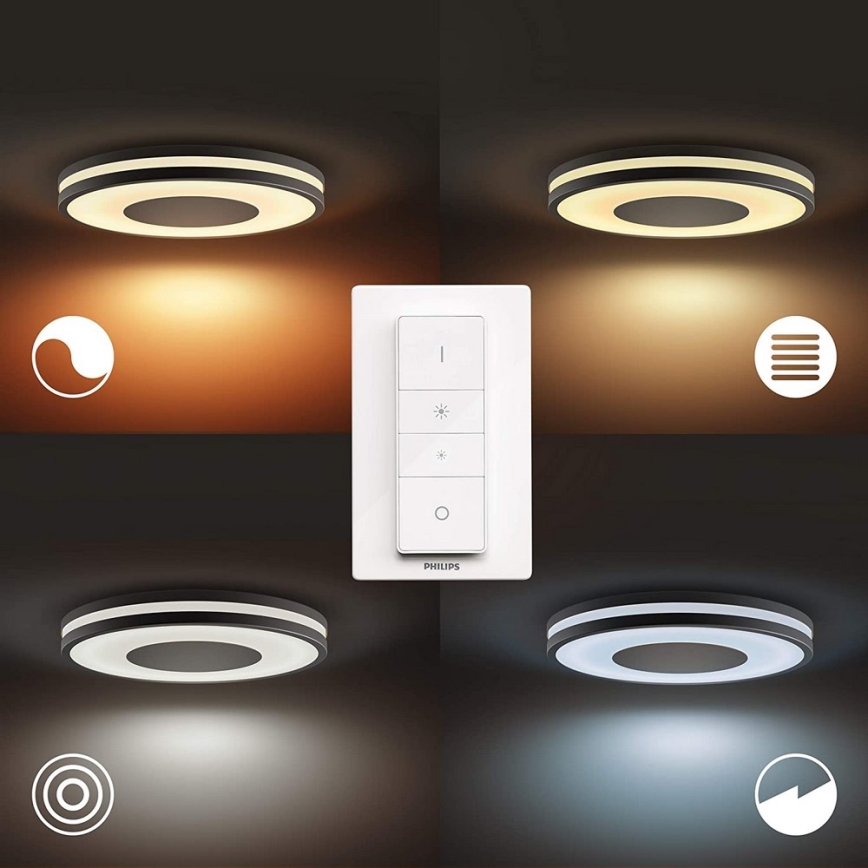 Philips - Hue BEING Dimmable LED Light 27W/230V + Remote Control
