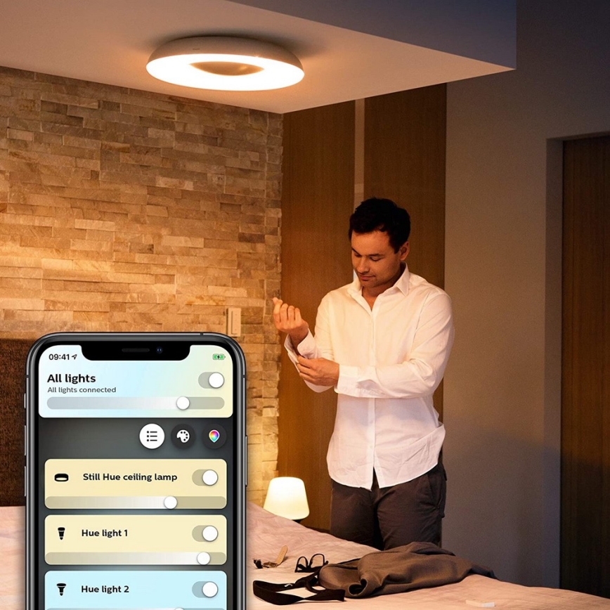 Philips - LED Dimmable light Hue STILL LED/27W/230V + remote control