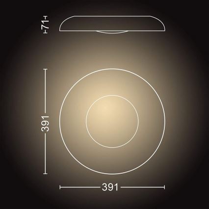 Philips - LED Dimmable light Hue STILL LED/27W/230V + remote control