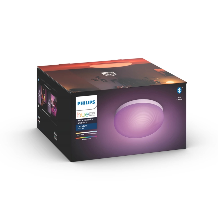 Philips 40905/31/P9 - LED Ceiling light HUE FLOURISH LED/32W/230V