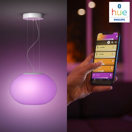 Philips 40906/31/P9 - LED Chandelier on a string HUE FLOURISH LED/32W/230V