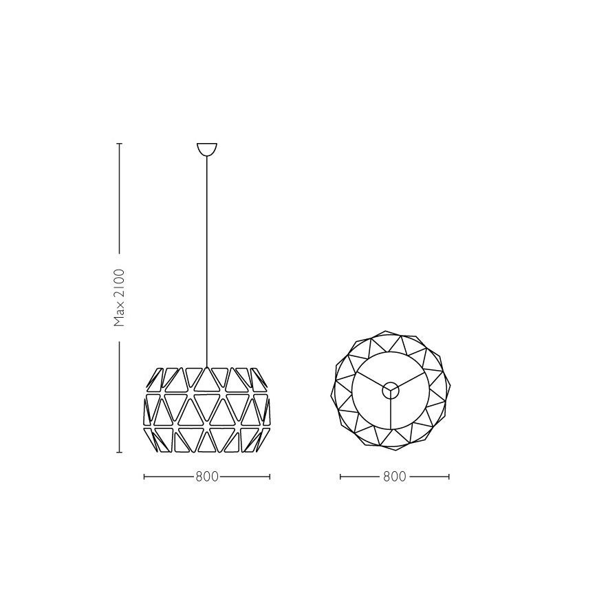 Philips - Ceiling pendant light E27/60W/230V