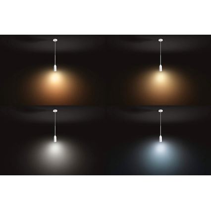 Philips - LED Dimmable chandelier on a string Hue DEVOTE 1xE27/9,5W/230V