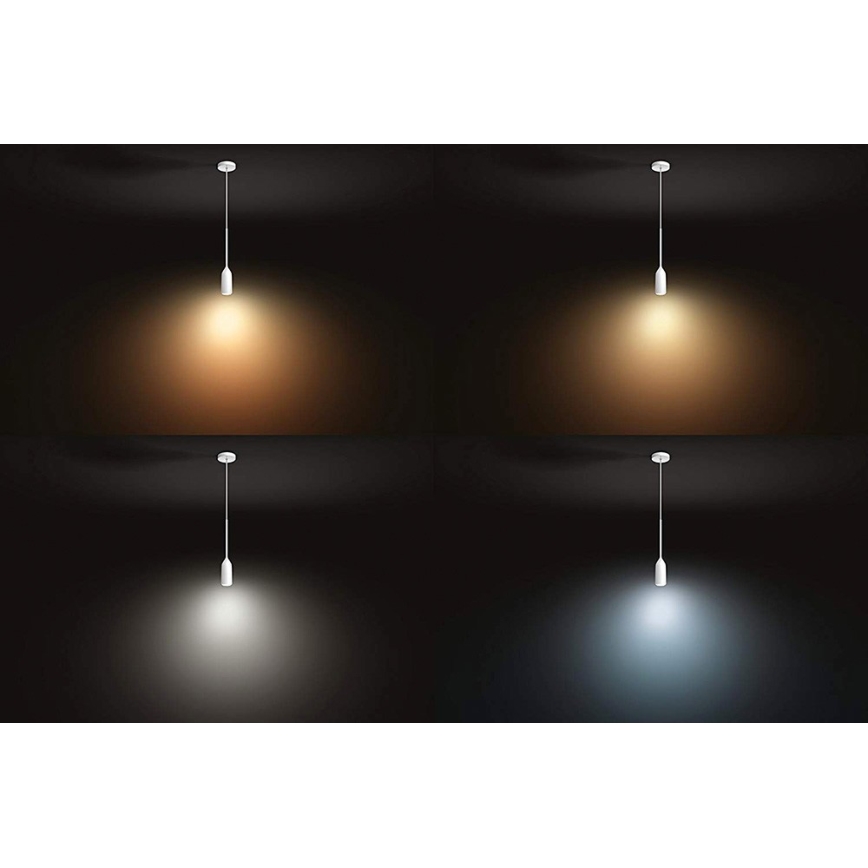 Philips - LED Dimmable chandelier on a string Hue DEVOTE 1xE27/9,5W/230V