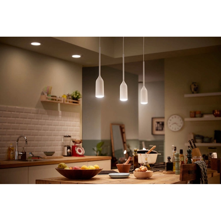 Philips - LED Dimmable chandelier on a string Hue DEVOTE 1xE27/9,5W/230V
