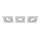 Philips 50123/87/P0 - PACK 3x LED Dimmable recessed light CASEMENT LED/4,5W/230V