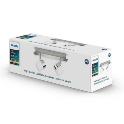 Philips 50147/11/P1 - LED spotlight FLOAT 2xLED/4,5W/230V