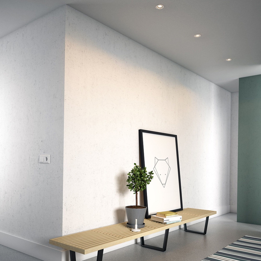 Philips - SET 3x Recessed light 1xGU10/5,5W/230V