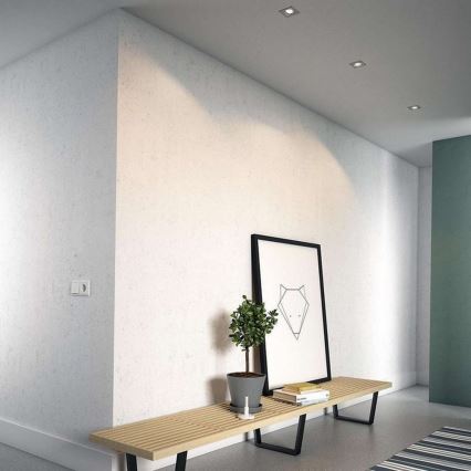 Philips 50193/87/PN - SET 3x Recessed light ENNEPER 1xGU10/5,5W/230V