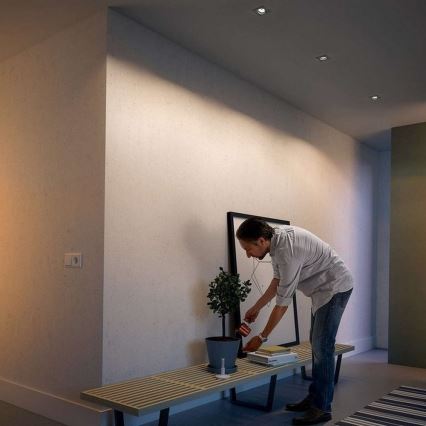Philips 50193/87/PN - SET 3x Recessed light ENNEPER 1xGU10/5,5W/230V