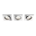 Philips  50393/11/P0 - SET 3x LED Dimming suspended ceiling light SHELLBARK LED/4,5W/230V