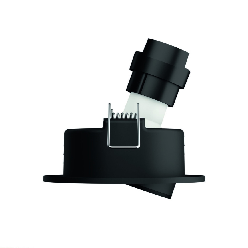 Philips - Set of 3 LED RGBW Dimmable Recessed Downlights 1x GU10/4.8W/230V Polished Chrome + Remote Control