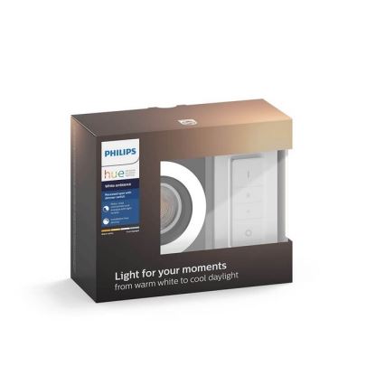 Philips 50411/48/P7 - LED Dimming light HUE MILLISKIN 1xGU10/5,5W