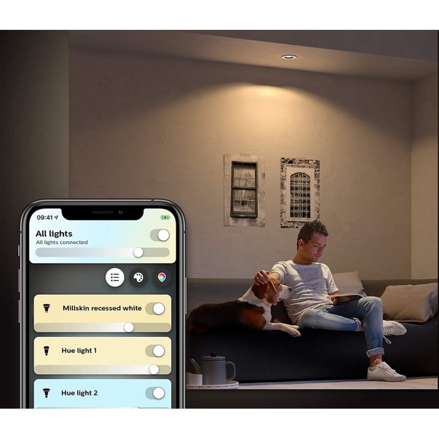 Philips - LED Dimmable light Hue 1xGU10/5W/230V