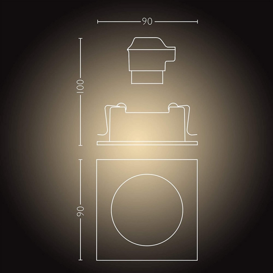 Philips  - LED Dimming light Hue MILLISKIN 1xGU10/5W/230V