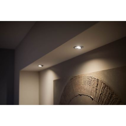 Philips 50451/48/P7 - LED RGB Recessed light HUE CENTURA 1xGU10/5,7W/230V
