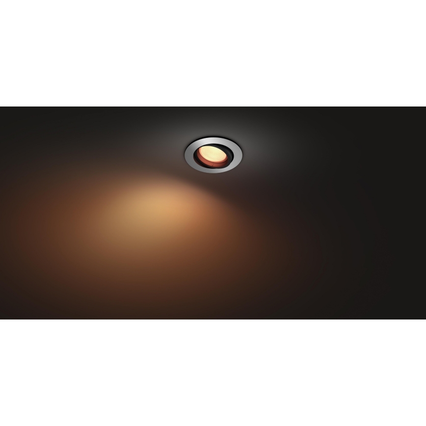 Philips 50451/48/P7 - LED RGB Recessed light HUE CENTURA 1xGU10/5,7W/230V