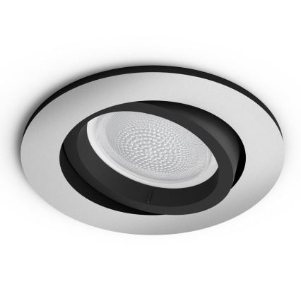 Philips 50451/48/P7 - LED RGB Recessed light HUE CENTURA 1xGU10/5,7W/230V