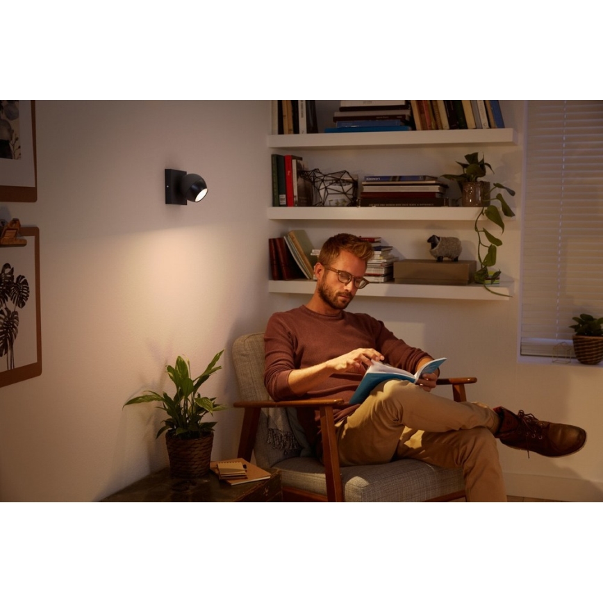 Philips - LED Dimmable spotlight Hue BUCKRAM 1xGU10/5W/230V + remote control