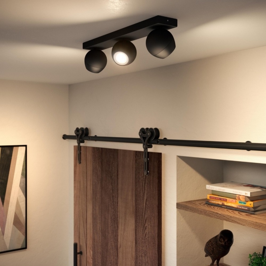 Philips - LED Dimmable spotlight Hue BUCKRAM 3xGU10/5W/230V + remote control