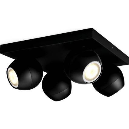 Philips - LED Dimmable spotlight Hue BUCKRAM 4xGU10/5W/230V + remote control