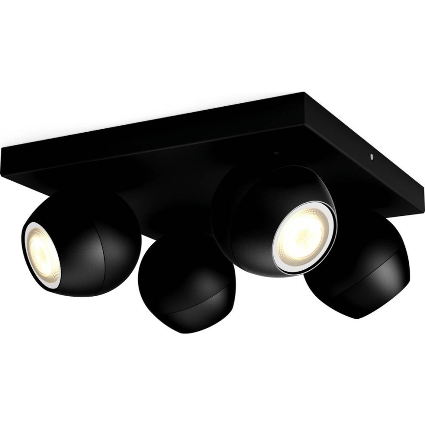 Philips - LED Dimmable spotlight Hue BUCKRAM 4xGU10/5W/230V + remote control