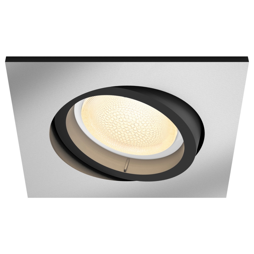 Philips 50551/48/P7 - LED RGB Recessed light HUE CENTURA 1xGU10/5,7W/230/24V
