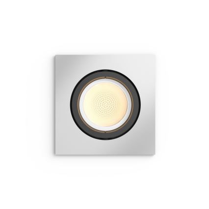 Philips 50551/48/P7 - LED RGB Recessed light HUE CENTURA 1xGU10/5,7W/230/24V