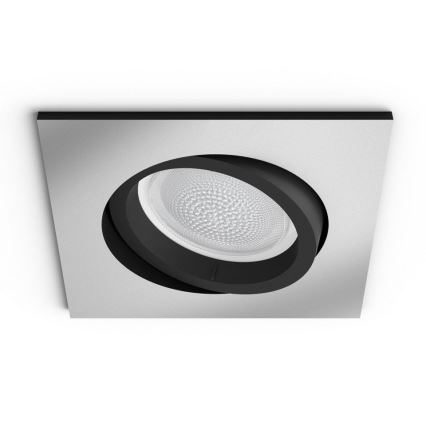 Philips 50551/48/P7 - LED RGB Recessed light HUE CENTURA 1xGU10/5,7W/230/24V