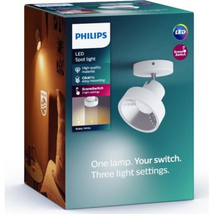 Philips 50601/31/P0 - LED Spotlight BUKKO LED/4,5W/230V