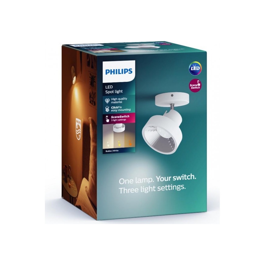 Philips 50601/31/P0 - LED Spotlight BUKKO LED/4,5W/230V