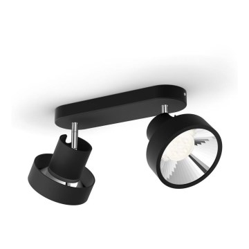 Philips 50602/30/P0 - LED Dimmable spotlight BUKKO 2xLED/4,5W/230V
