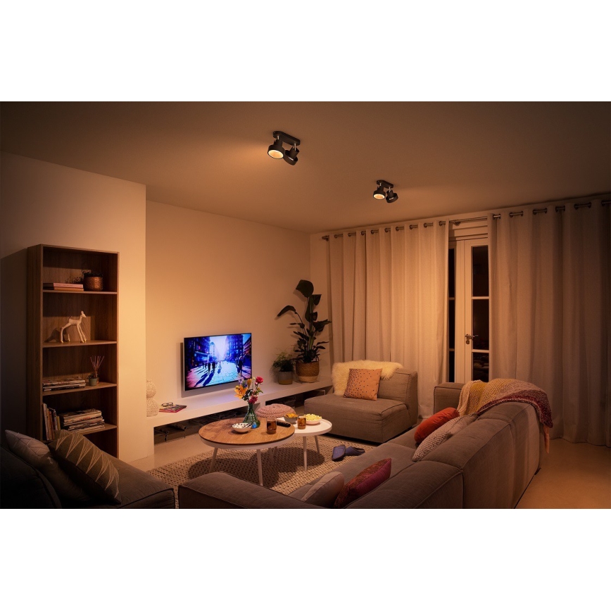 Philips 50602/30/P0 - LED Dimmable spotlight BUKKO 2xLED/4,5W/230V