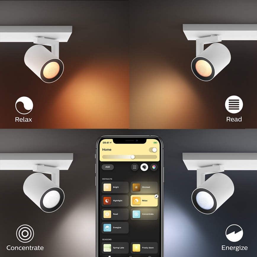 Philips 50622/31/P7 - LED Spotlight HUE ARGENA 2xGU10/5,7W/230V