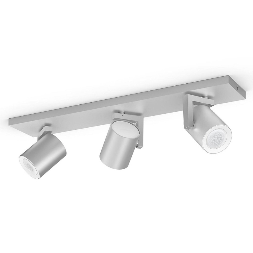 Philips 50623/48/P7 - LED Spotlight HUE ARGENA 3xGU10/5,7W/230V