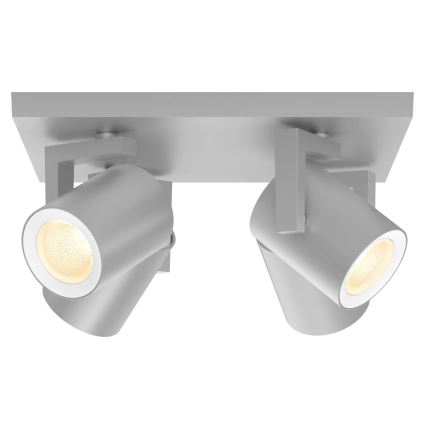 Philips 50624/48/P7 - LED Spotlight HUE ARGENA 4xGU10/5,7W/230V