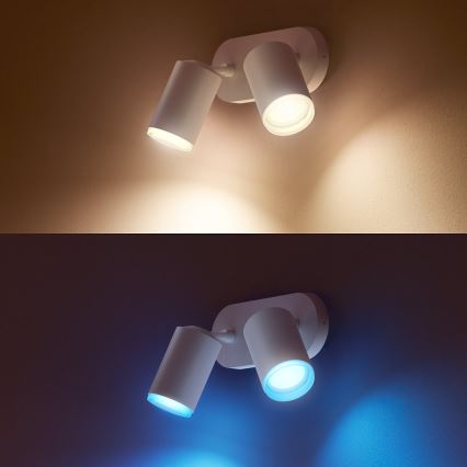 Philips 50632/31/P7 - LED Spotlight HUE FUGATO 2xGU10/5,7W/230V