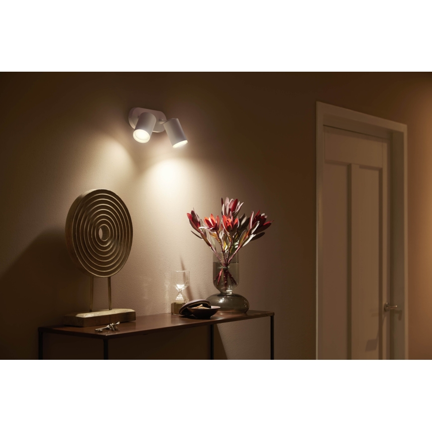 Philips 50632/31/P7 - LED Spotlight HUE FUGATO 2xGU10/5,7W/230V