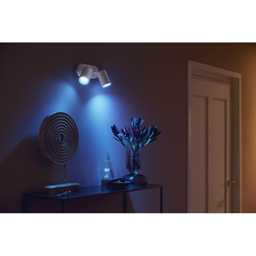 Philips 50632/31/P7 - LED Spotlight HUE FUGATO 2xGU10/5,7W/230V